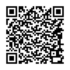 QR код за телефонен номер +14089630146