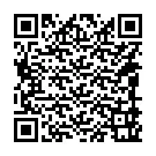 QR-koodi puhelinnumerolle +14089961010