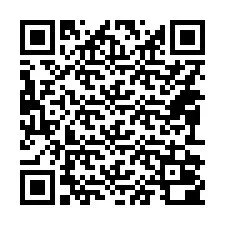 QR-Code für Telefonnummer +14092000017