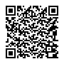 QR-code voor telefoonnummer +14092000020