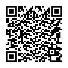 QR-code voor telefoonnummer +14092000021