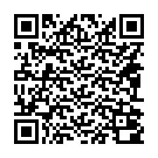 QR kód a telefonszámhoz +14092000022