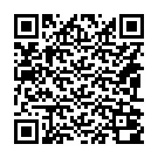 Codice QR per il numero di telefono +14092000035