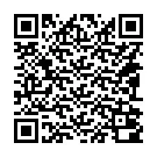 QR код за телефонен номер +14092000038