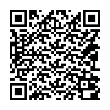 Código QR para número de teléfono +14092000039