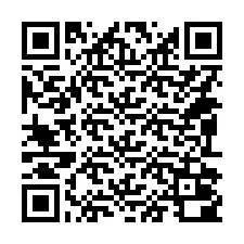 QR-code voor telefoonnummer +14092000064