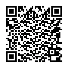 QR код за телефонен номер +14092000068