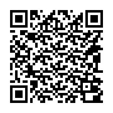 QR-code voor telefoonnummer +14092000070