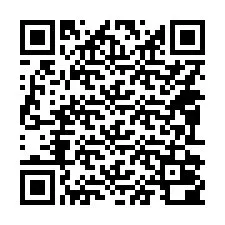 QR код за телефонен номер +14092000072