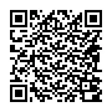 QR-code voor telefoonnummer +14092000076