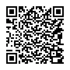 QR kód a telefonszámhoz +14092000080