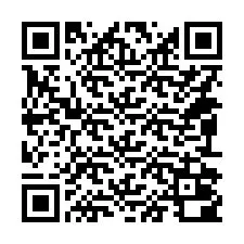 QR код за телефонен номер +14092000084