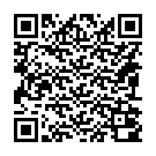 QR Code สำหรับหมายเลขโทรศัพท์ +14092000085