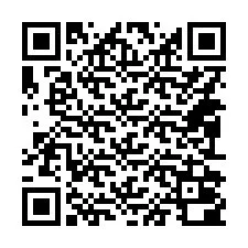 QR-code voor telefoonnummer +14092000097