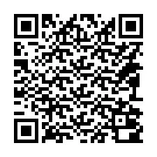 QR kód a telefonszámhoz +14092000109