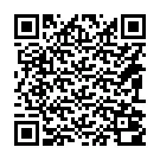 QR код за телефонен номер +14092000111