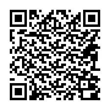 QR-koodi puhelinnumerolle +14092000117