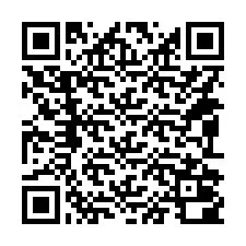 QR-код для номера телефона +14092000120