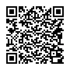 QR Code สำหรับหมายเลขโทรศัพท์ +14092000126