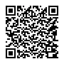 QR-код для номера телефона +14092000128