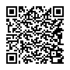 QR-koodi puhelinnumerolle +14092000132