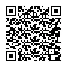 Código QR para número de teléfono +14092000147