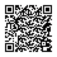 QR-code voor telefoonnummer +14092000155