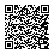 QR код за телефонен номер +14092000163