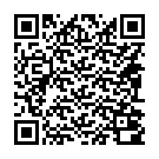 电话号码二维码 +14092000166
