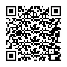 Kode QR untuk nomor Telepon +14092000175