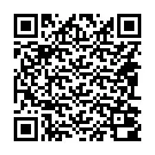 QR kód a telefonszámhoz +14092000176