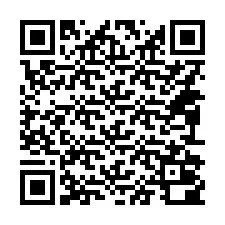 QR-код для номера телефона +14092000183