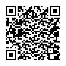 QR-код для номера телефона +14092000189