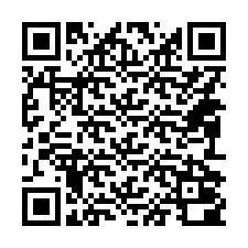 QR-code voor telefoonnummer +14092000207