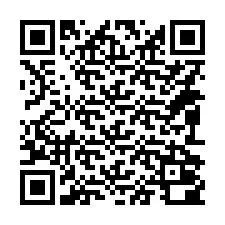 QR-code voor telefoonnummer +14092000211