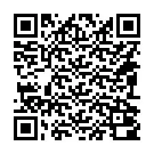 QR-code voor telefoonnummer +14092000214