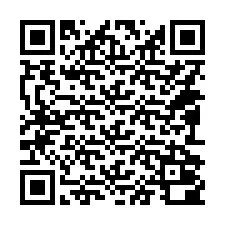 QR-код для номера телефона +14092000218