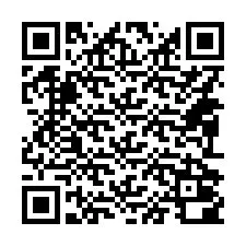 Código QR para número de teléfono +14092000227