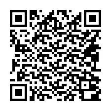 電話番号のQRコード +14092000233