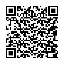 QR kód a telefonszámhoz +14092000248