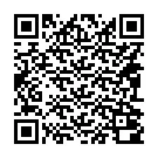 QR-код для номера телефона +14092000252