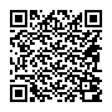 QR-Code für Telefonnummer +14092000253