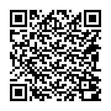 QR код за телефонен номер +14092000264