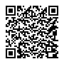 QR-code voor telefoonnummer +14092000291