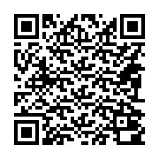 Código QR para número de teléfono +14092000297