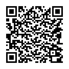 QR-код для номера телефона +14092000318