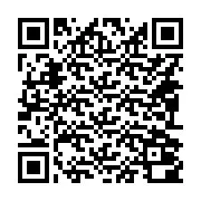 QR Code pour le numéro de téléphone +14092000336