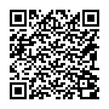 QR-code voor telefoonnummer +14092000341