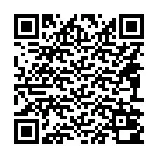 QR-код для номера телефона +14092000402