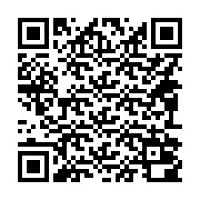 QR-code voor telefoonnummer +14092000412